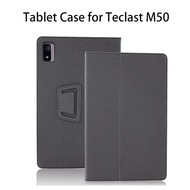 Tablet Case for Teclast M50/M50 HD/M50 Pro Protective Cover with Kickstand, Shockproof (PU Leather) 