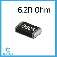 Resistor 6.2 Ohm 6.2Ohm 6R2 0603 SMD SMT SMD0603