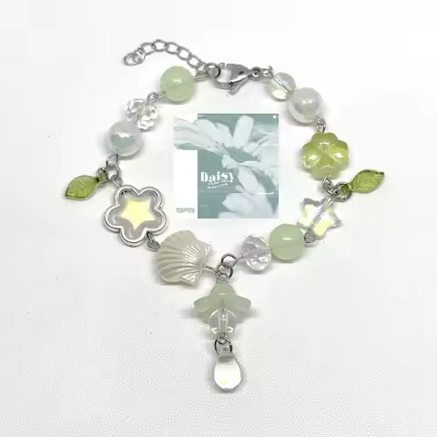 Wave to earth themed bracelet 2 ̊ (Earloop) Beads Bracelet