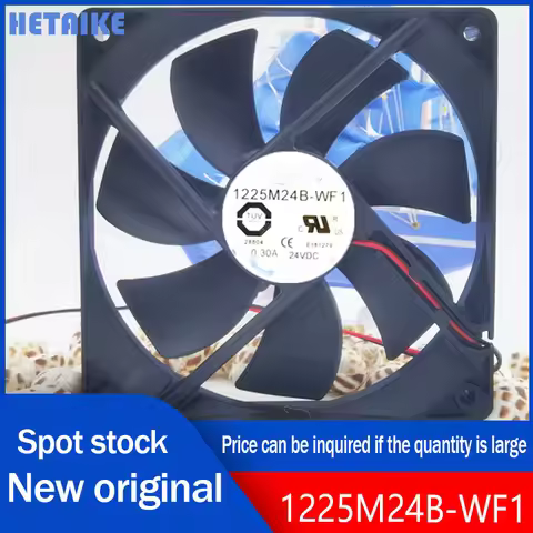 New original 1225M24B-WF1 24V 0.30A 120 * 120 * 25MM robot cooling fan ABB