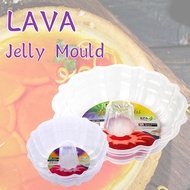Lava Bpa Jelly Mould / Acuan Jelly / Burgundy