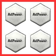 AdPower Sonic HEXAGON (Silver, SS) Sound quality improvement sheet for audio equipment and instrumen