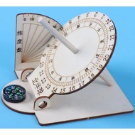 Equatorial Sundial Clock DIY 48