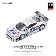 POP RACE 1/64 MERCEDES-BENZ CLK AMG GTR