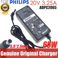 Original ADPC2065 65W 20V 3.25A AC Adapter Charger for Philips 275E1275E1S 275E1E 288E2A 4K Ultra HD
