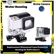Replacement Waterproof Case Protective Housing for GoPro Hero 4 Hero 3+ Hero 3 Camera For Underwater