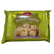 Hadiram's Soan Papdi With Garnished with Almonds & Pistachios (500g) Made in India