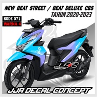 STIKER DECAL NEW BEAT STREET 2020-2023 NEW BEAT STREET/ NEW BEAT DELUXE CBS KODE 060