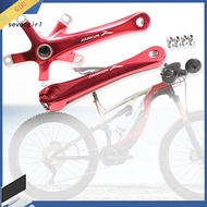SEV Folding Bike Integrated Hollow Crankset Bottom Bracket Crank Bicycle Accessories