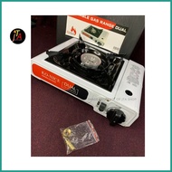 ✉ ❏ Ko-nice DUAL LPG & Butane Gas Portable Stove with Free 1pc Butane Gas