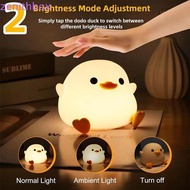 ZENITHBOX​ Duck Pat Night Light, LED Night Lamp LED Duck Lamp, LED Bedside Lamp Touch Sensor Dimmabl