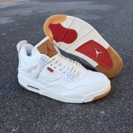 Levis x AJ 4 White Denim