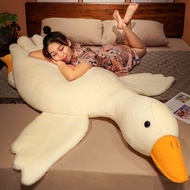 Ready Stock 190CM Big White Goose Plush Toy Pillow Duck Doll Hug Sleeping Girls Children Bed Leg Cli