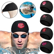 Swimming Cap Head Cover High Elastic swimming hat Swim Hat Swim Cap Waterproof mouth Design