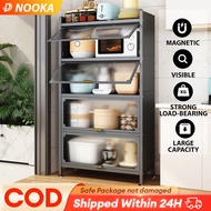 Kitchen storage cabinet | Dust-proof locker | Cupboard cutlery storage cabinet | Microwave Oven Pot 