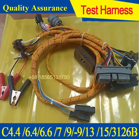 New Type Engine ECM Test Wiring Harness for Caterpillar C/D Series C4.4 C6.4 C6.6 C7 C9 C-9 C13 C15 