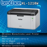 Brother HL-1210W Monochrome Wifi Wireless USB Laser Printer C/W Original Toner HL1210W