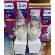 Q1. Master E14 5.5w Philips led bulb, Philips E14 chili bulb, light