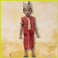 ⚖ ☾ ◄ ๑ Igorot/Ifugao Boy Costume with Headdress SET for Filipiniana Buwan ng Wika