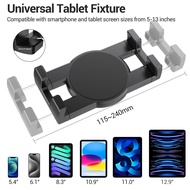 Universal Phone/Tablet Holder for 5.5-12.9 Inch Devices 17mm Ball Joint Interface Live Streaming & T