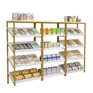 Shoe Store Shelf Display g Display Rack for Mall Makeup Gifts, Storage Rack for Shirts, Slippers, Re