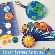 Busy Book solar system Planets Activity Outer Space Learning Binder