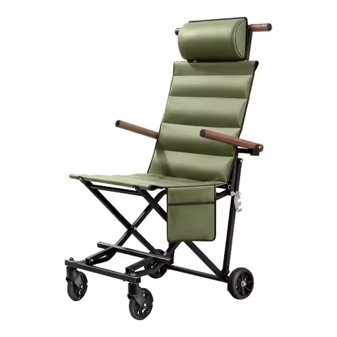 For Foldable Elderly Mobility Cart Lightweight Portable Travel Trolley Can Store in Trunk