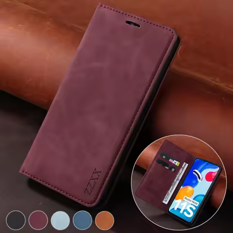 Flip Wallet Leather Case For Xiaomi Redmi 10 10C 9 9A 9C 9T Note 11 11S 11 Pro 10 10S 9 8T 7 Pro Mi 