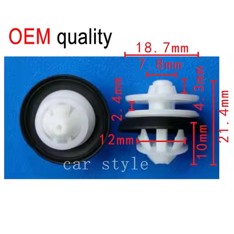 100x OEM for AUDI A2 A4 CABRIOLET CONVERTIBLE DOOR CARD CLIPS TRIM PANEL INTERIOR PLASTIC 8Z0868243