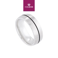 HABIB Titanium Men's Ring 093281221