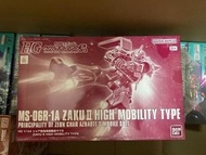 HG 1/144 ZAKU II ms-06r-1a 馬莎高機動型 渣古