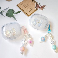 ins butterfly Case for Baseus M3S M2S Pro MC1 M2 AirGo 1Ring AS01 E19 E20 Soft Silicone Clear Transp