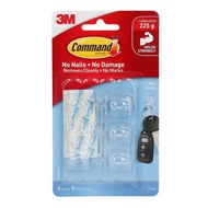 3M Command Clear Mini Hooks
