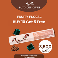 [Promotion Buy 10 Free 5] กาแฟแคปซูล แพ็ค10กล่อง for Nespresso -Fruity Floral Blend Coffee Capsule-N
