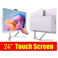FPW 24" Touch Screen All in One PC WIFI6&Bluetooth Intel i3 i5 i7 all in one desktop