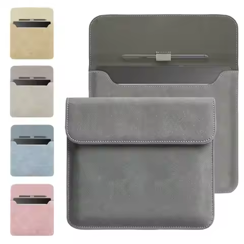 Magnetic E-Reader Sleeve PU Leather Ultra Slim Carrying Pouch Matte for Onyx Boox Tab Ultra 10C Pro 
