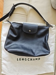 Longchamp Leather Hobo Bag