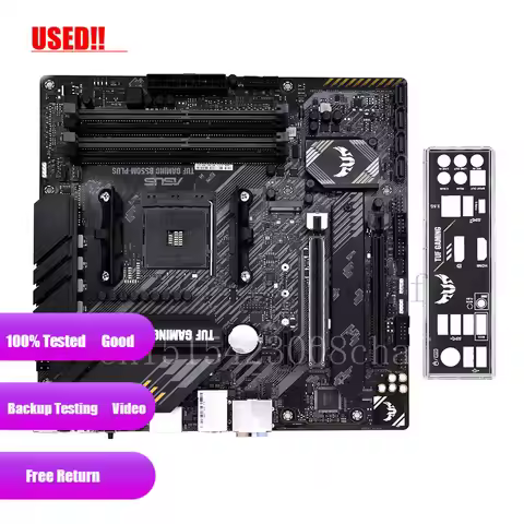 ASUS TUF GAMING B550M PLUS Motherboard Socket AM4 DDR4 For AMD B550M B550 Original Desktop Mainboard