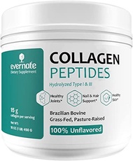 ▶$1 Shop Coupon◀  Evernate Collagen Peptides Powder for Women &amp; Men | 100% Unflavored | Brazilian Bo