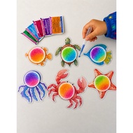 Ocean Color Drop Sensory Set (Fantasy Sea Animal Set)