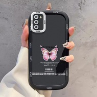 Samsung A02S A03S M02S F02S Silicone Case Lovely Butterfly HS0060
