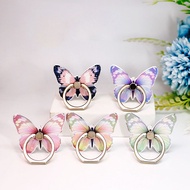 Luxury Universal Beautiful Butterfly Mobile Phone Handle Holder Suitable Mobile Phone Ring Holder Mobile Phone Holder Socket