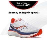 Saucony Endorphin Speed 3 Road Running Speed Shoes Men's - White/Navy S20756-206