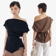 MARANT TOP – OUDRE | Off-shoulder Top | ASYMMETRIC Top Off Shoulder Top Blouse