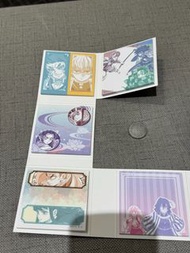 鬼滅之刃  無限城造型Memo pad 便利條。胡蝶忍 童磨。炭治郎 義勇 猗窩座。善逸 獪岳。村田 鬼殺隊。伊之助。香奈乎。禰豆子。 時透無一郎。甘露寺蜜璃。伊黑小芭內。悲鳴嶼行冥。不死川兄弟 實彌