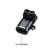 For Garmin Fenix 8 7 7S 7X 6S 6 Forerunner 955 965 USB-C/IOS Charger Smartwatch Charger Adapter Garm