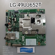mb lg 49uj652t ( soket di bawah ) - mainboard tv - mesin tv led