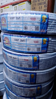 สาย VAF 2x1 CONNECT BRAND 100M Cable Wire