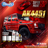 AIKKA AK4451 Cherry Red | Candy Series | Automotive 2K Car Paint Motor Body Aerosol Spray Cat Kereta DIY 车漆