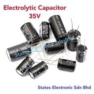 35V Electrolytic Capacitor 3.3uF - 10,000uF